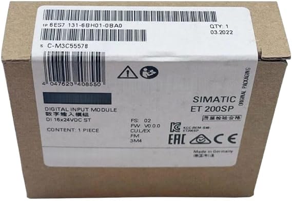6ES7131-6BH01-0BA0 New and Sealed in Box 6ES71316BH010BA0