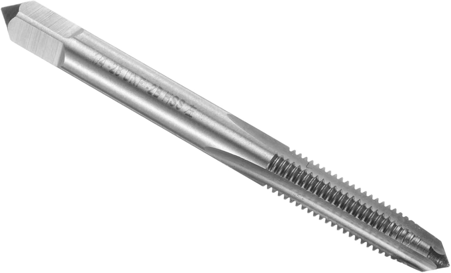 uxcell Hand Taper Tap 14-28 UNF 2B Left Hand Thread Taper Style Taps Straight Flute Screw Tapping Threading Tool High Speed Steel HSS6542