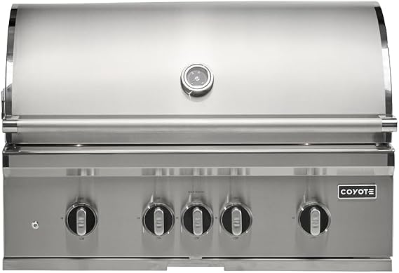 COYOTE OUTDOOR LIVING - 36" SL-Series Built-In NG Grill - Natural Gas - Model C3SL36NG