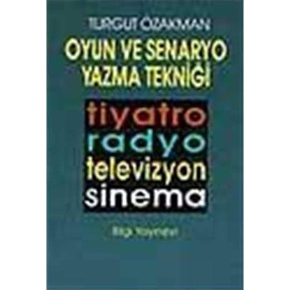 Oyun ve Senaryo Yazma Tekniği Kağıt Kapak – 6 Ocak 2004
