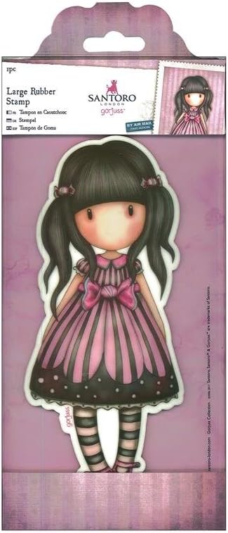Santoro gorjuss Sugar and Spice Large Rubber Stamp