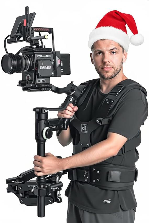 Thanos C3 II Gimbal Support Steadycam System with Rotation Adapter Arm Compatible with DJI RS5/RS4/RS 4 Pro/RS2/RS 3/RS3 PRO/Mini ZHIYUN Crane 3S Wedding Photographer