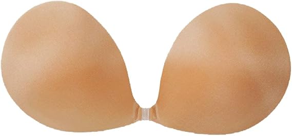 NuBra Women's Seamless Push Up Bra, Tan, C