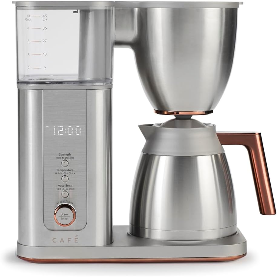 Café Özel Damla Kahve Makinesi | 10 Fincanlık Yalıtımlı Termal Sürahi | WiFi Etkin Ses Demleme Teknolojisi | Smart Home Kitchen Essentials | SCA Sertifikalı, Barista Kalite Demleme | Paslanmaz Çelik