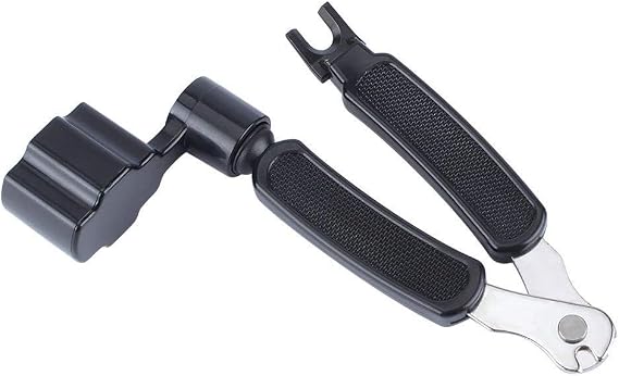 3-in-1 Guitar String Winder & Cutter, Fast Restring Tool