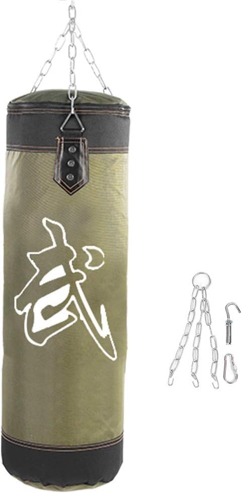 Fitness Sandbags, Boxing Bag Hanging Punching Bag Sports Training Equipment for Kickboxing, Muay Thai, Home Gym Equipment