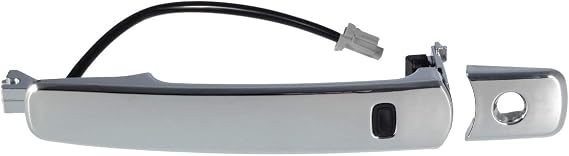 AUTEX Exterior Door Handle W Smart Entry Compatible with Murano 2003-2007 Compatible with Rogue 08 09 Compatible with FX35 FX45 03-08 Door Handle Door Handle Front Left