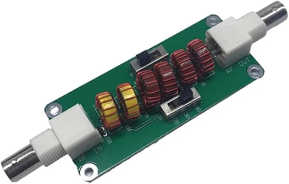 20m30m40mCW CW SSB Low Pass Filter LPF 7MHz 10MHz 14MHz Frequencies HighPerformance PEP 20W