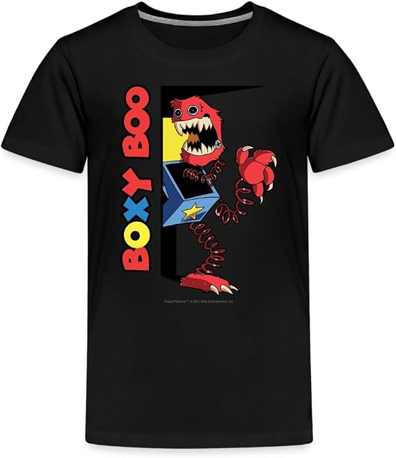Poppy Playtime - Peeking Boxy Boo T-Shirt (Kids)