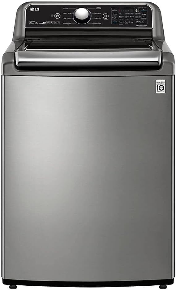 4.8 cu. ft. Mega Capacity Smart wi-fi Enabled Top Load Washer with Agitator and TurboWash3DTM Technology