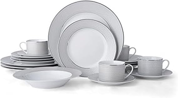 Mikasa Dinnerware Set, Grey