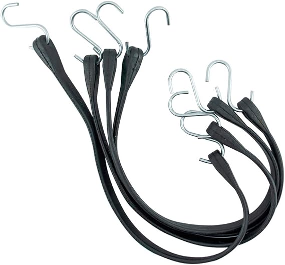 Erickson 06610 Multiple Length EPDM Rubber Tarp Strap, (Pack of 10)