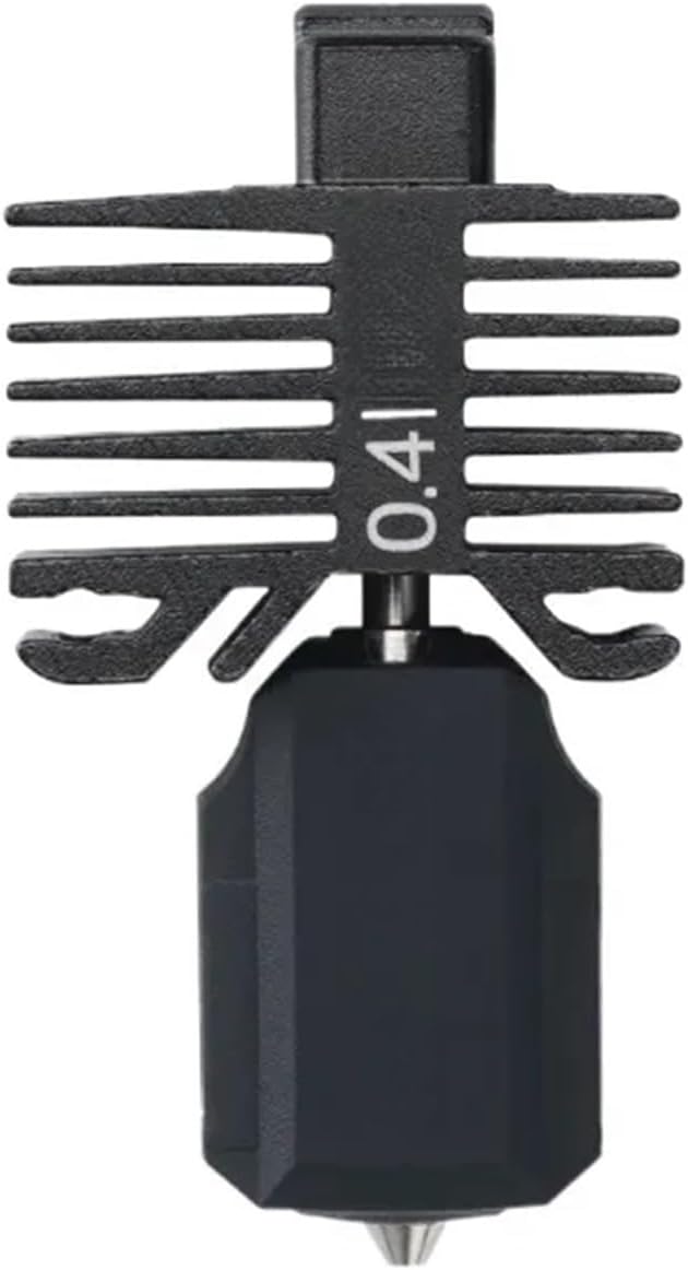 と互換性あり BambuLab X1C/P1P/P1S 3D プリンター用交換ホットエンド、0.4mm 焼入れ鋼 耐摩耗仕様X1 0.4mm Hotend