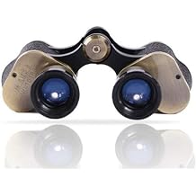 Metal Texture Telescope 6X24 High Definition Vintage Binoculars Non Slip Grip