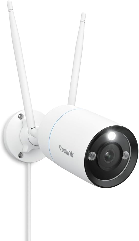 REOLINK Plug-in 4K WiFi 6 Outdoor Security Camera RLC-810WA, Surveillance