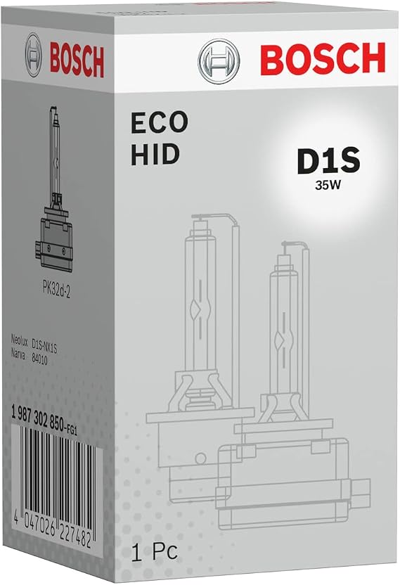 Bosch Xenon White D1S Zenon Ampul 6000K 1987302850