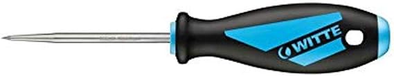 Scratch Awl, 8-7/16 in L, 1/4 D, Grey/Blue
