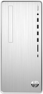 HP 2025 Pavilion TP01 Business Desktop 6-Core AMD Ryzen 5 5600G AMD Radeon Graphics 12GB DDR4 256GB NVMe SSD1TB HDD WiFi AX RJ45 v1.4 VGA Keyboard Mouse Windows 10 Pro wRE USB