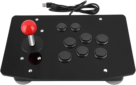 Portable USB Arcade Controller Arcade Fighting Stick Fighter Joystick 8 Button Game Han e Controller