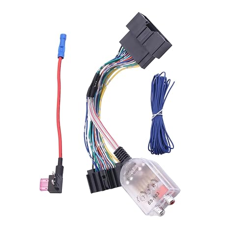 Factory Radio Add A Subwoofer Amplifier Plug & Play Harness Compatible with F150 F250 F350 F450 F550 Edge Escape