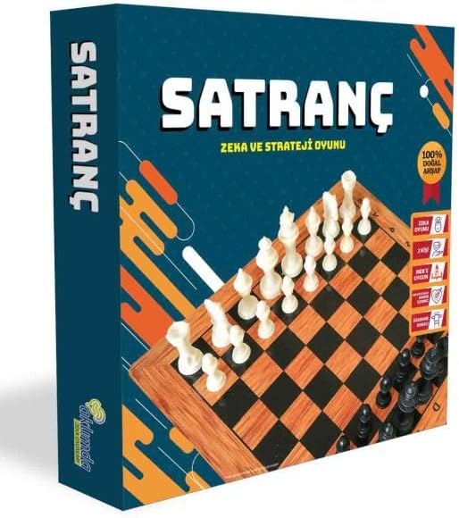 Akılda Zeka Oyunları Satranç Ahşap