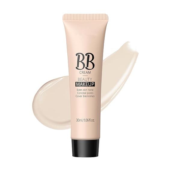 Korean BB Cream & Foundation 2-in-1 - Buildable Coverage Tinted Moisturizer with SPF, for a Natural Matte Finish & All-Day Wear (110 lvory)