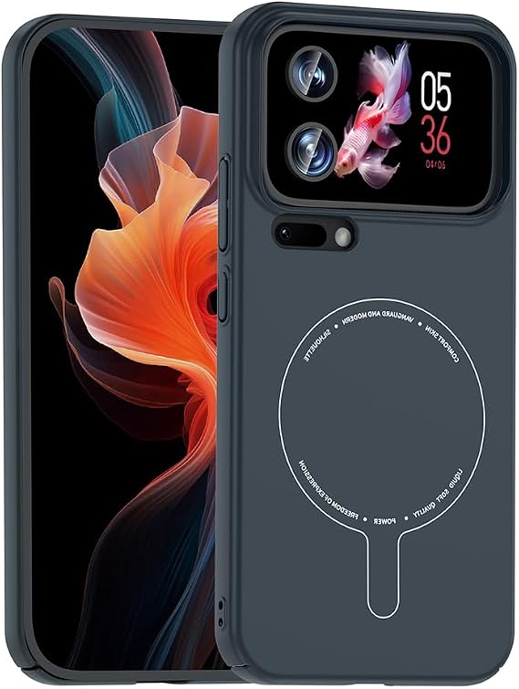 Coverzone Xiaomi 17 Pro Max ile Uyumlu M-Safe Şarj Özellikli Kamera Korumalı Elio Sert PC Kapak Ultra İnce Mat Yüzey Manyetik Şarj Destekli Koruyucu Mi 17 Pro Max için Kılıf Lacivert