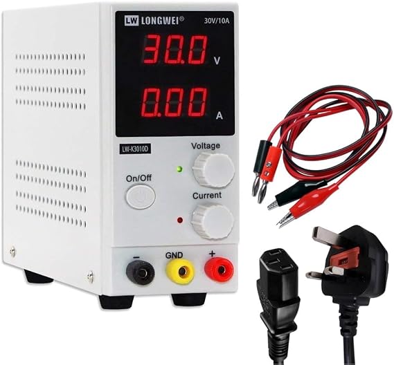 Adjustable Power Supply 30v 10a Switching Dc Digital Led Variable Precision Lab