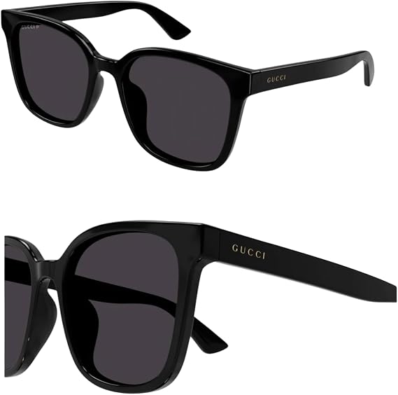 Gucci GG1346SK Lettering Logo Men Rectangular shape Sunglasses with Luxury Eyewear Kit