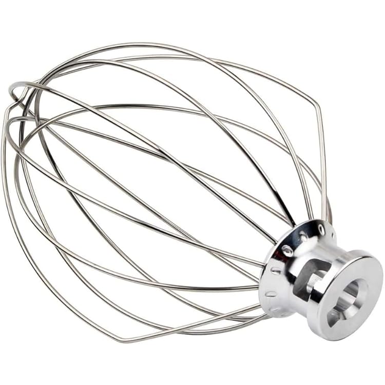 WP9704329 Stand Mixer, 4.5 QT Wire Whip compatible with KitchenAid, K45WW, 9704329 replaces 4162165, 4169927, 4176070, 9706446, PS11746928