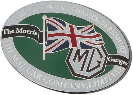 MG Abingdon-on-Thames car Grille Badge