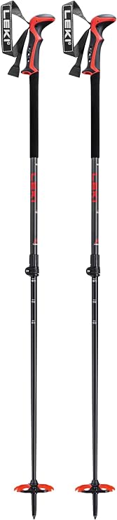 LEKI Haute Route 2 Ski Poles | Aluminum, Adjustable, Lightweight, For Backcountry Skiing & Snowboarding