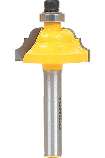 YONICO Classical Roman Ogee Router Bits Edge Forming 5/16-Inch 1/4-Inch Shank 13122q