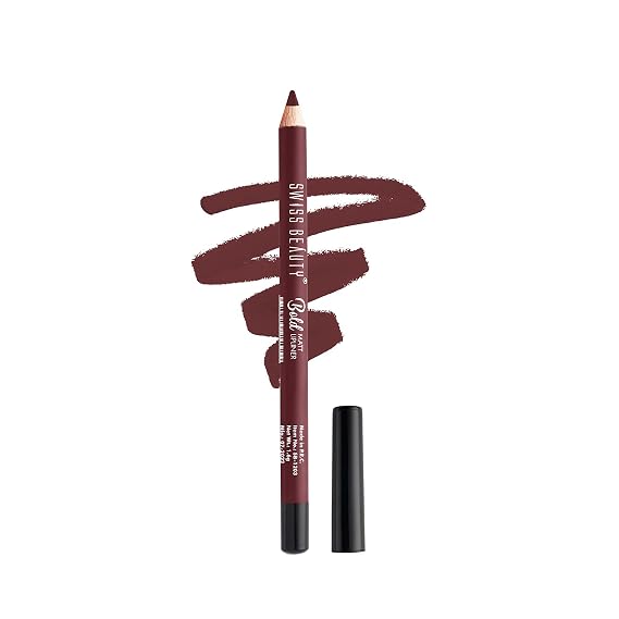 SWISS BEAUTY Bold Matt Lip Liner | Long-lasting |Matte Finish | Non-drying | Shade-02, 1.6gm