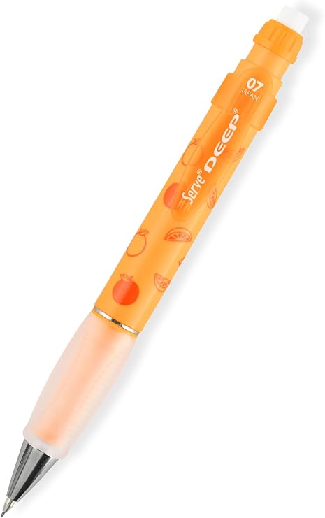Serve Deep Mechanical Course Pen 07mm Fos Orange Orange