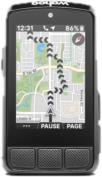 Wahoo ELEMNT Bolt V3 GPS Cycling/Bike Computer,Black