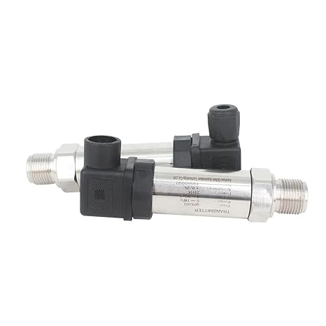 Pressure Transmitter 10 bar High Accuracy Pneumatic NPT 1/4 Water Pressure Sensor for Tank 0-10v Output -0.1-0-100Mpa Sensor(0-10V Output,-0.1Mpa-0Mpa)