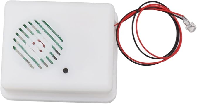 Pssopp Halloween Sound Sensor, Horror Tricky Scary Sound Speaker Machine Screaming Speaker for Haunted House Theme Party
