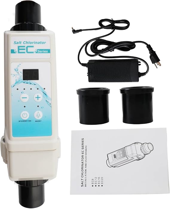 Salt Water Pool Chlorinator System Salt Chlorine Generator EC12