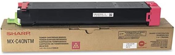 Sharp MX-C40NTM Magenta Toner Cartridge 10K Yield