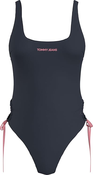 Tommy Hilfiger One Piece Side Tie (Ext Sizes) Swimsuit Woman