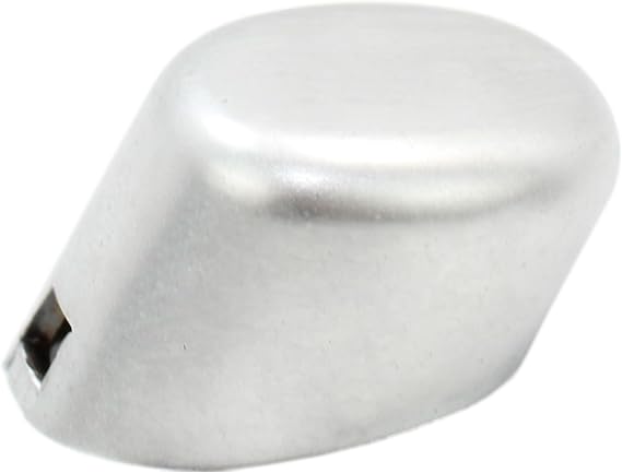 Parking Hand Brake Lever Push Knob Button for Ford Focus Mk2 C-Max Grand C-Max 3M512794AA 1447426, with Chrome-Satin Push Knob