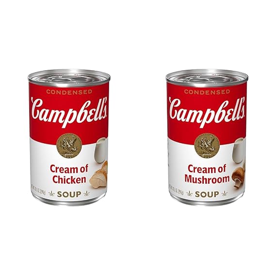 (Bundle of 4) Campbell's Condensed Soups, 10.5 oz Cans