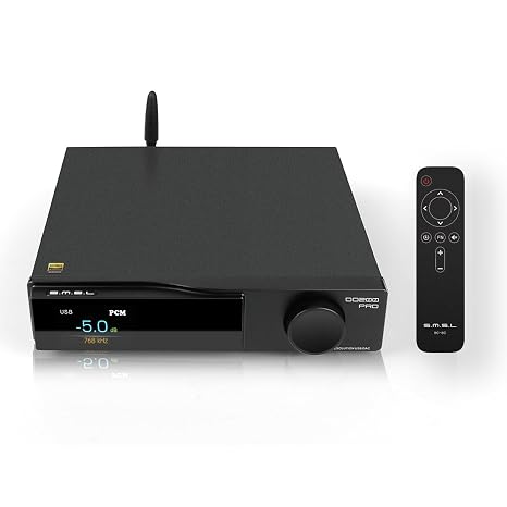 SMSL DO200 PRO HiFi MQA MQA-CD DAC, 12pcs CS43131 Chip XU-316 Balanced DAC, 32Bit/768kHz DSD256 Audio Preamp, HDMI ARC/USB/Optical/Coaxial/Bluetooth5.1 to RCA/XLR DAC for Gaming PS5/PC/HDTV