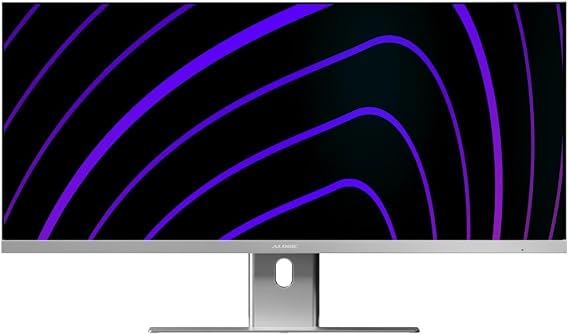 ALOGIC Edge 34 Ultrawide QHD Monitor (34401440), 21:9 Curved Display, 100Hz Refresh Rate, USB-C with 90W Power Delivery, Dual HDMI, Ultra-Slim Silver Design Mac & Windows Compatible (Silver)