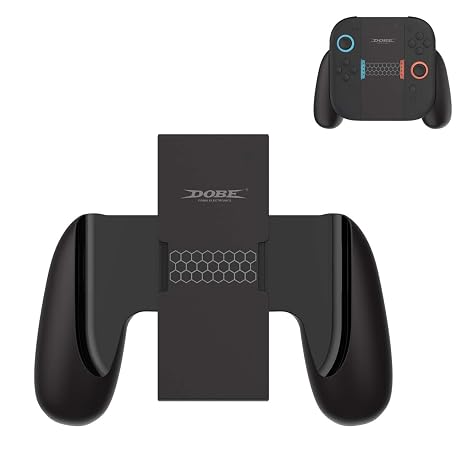GaneTronic Comfort Hand Grip Compatible with Nintendo Switch 2 2025 with Adjustable Stand, Control Holder for Joy Con, Comfort Handheld Grip for Switch 2 Accessories