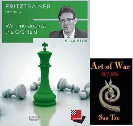 Mihail Marin: Winning against the Grunfeld (Gruenfeld) bundled with Art of War on DVD - 2 item bundle