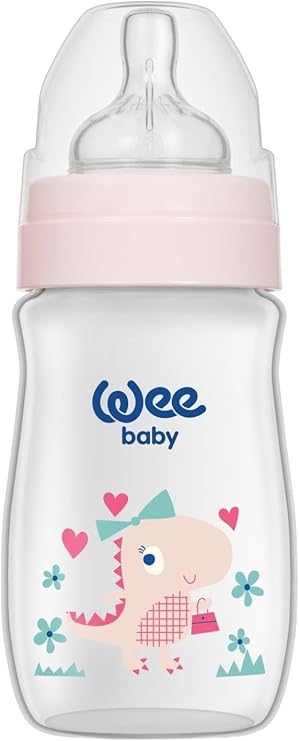 Wee Baby 960 SAFARİ PVC BİBERON GENİŞ AĞIZLI 0-6 AY 250 ML
