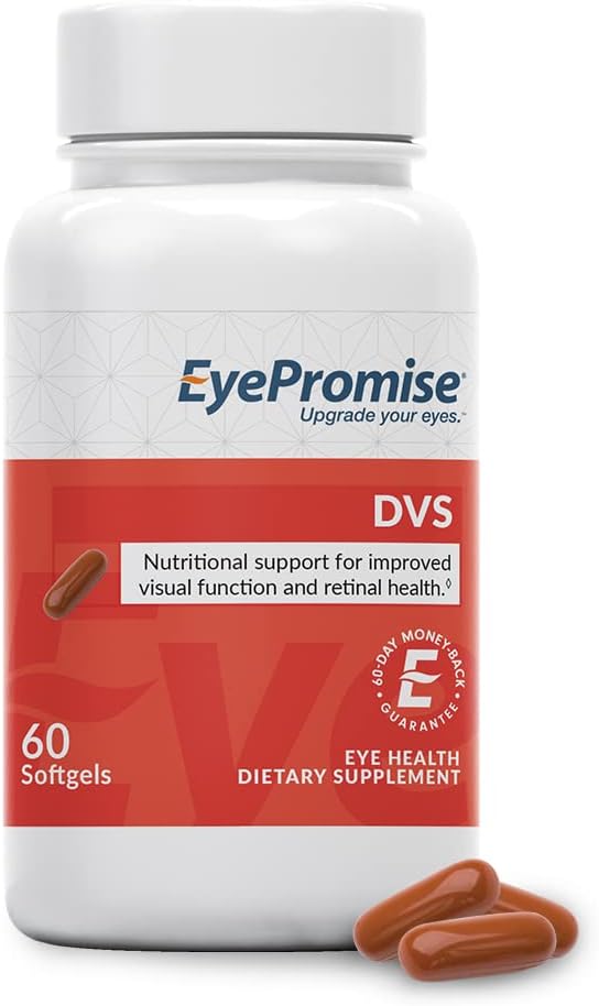EyePromise DVS Eye Vitamin - 60 Softgels, 30-Day Supply