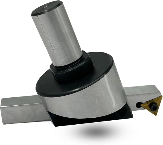 2" (50 mm) Head Diameter Fly Cutter with Straight Shank & Replaceable Carbide Insert Precision Indexable Tool for Milling & Lathe Machines